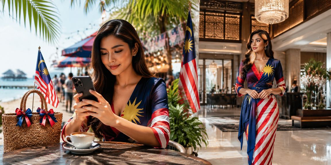 Pemain kasino Malaysia menggunakan telefon mudah alih untuk mengakses program VIP sky51