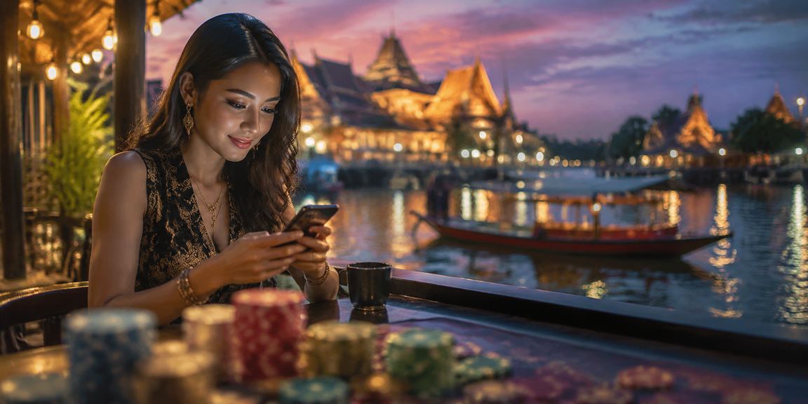 Pengguna Sarawak menggunakan platform kasino mudah alih sky51 dalam suasana Melayu